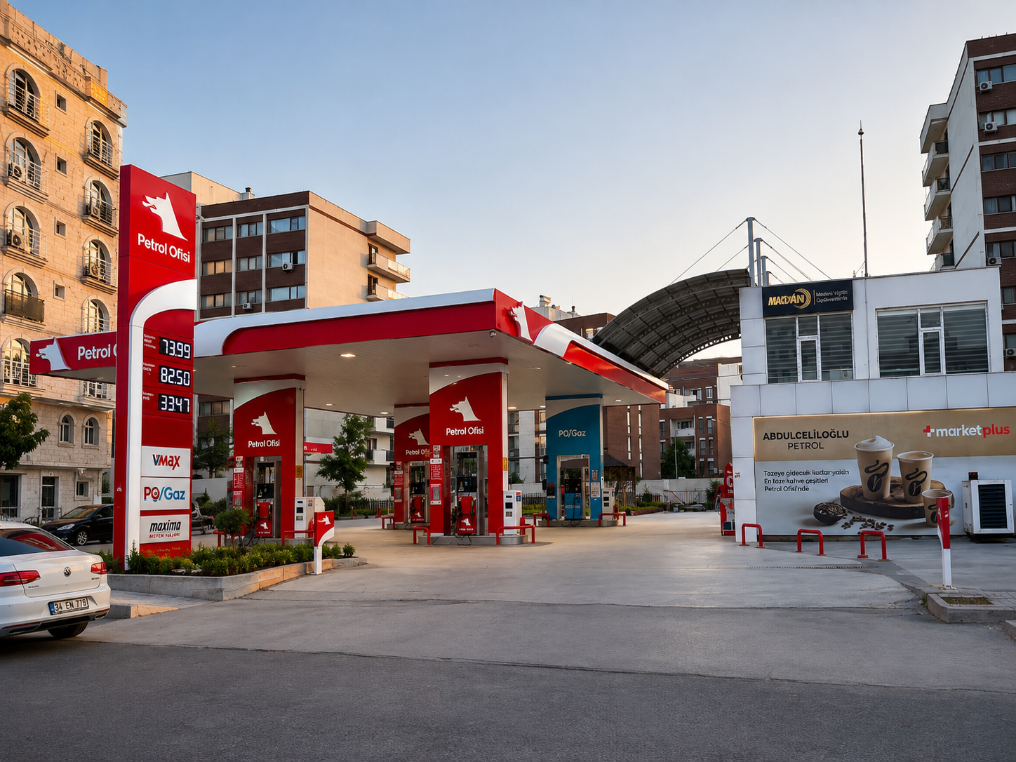 Abdulceliloğlu Petrol istasyon görünümü